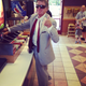 Illustration for article titled I Can't Stop Looking At Steve Spurrier In A Fast-Food Restaurant
